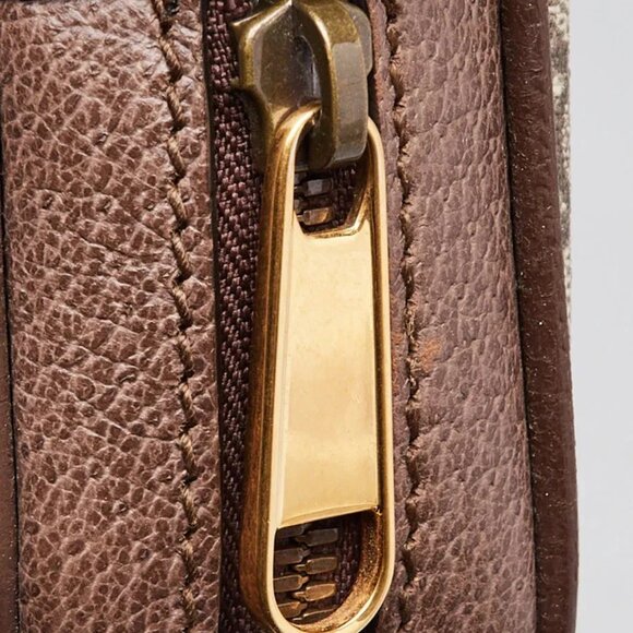 Gucci Beige Supreme GG Coated Canvas Vintage Web Ophidia Small Messenger Bag - Picture 9 of 12